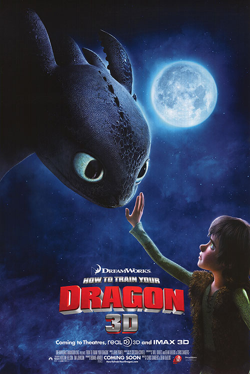 Kaip prisijaukinti slibiną / How to Train Your Dragon (2010) [DVDRip] Šeimai, nuotykiai, animacija