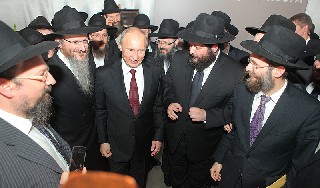 arussia   putin and rabbis