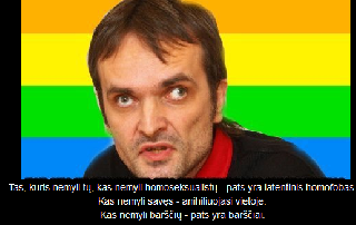 homo aktyvistų tapinoidų