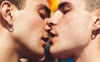 Vogue Italia Gay Kiss