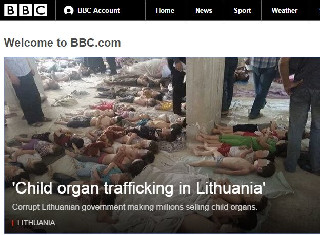 Corrupt Lithuanian government  making millions selling child  organs