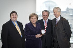 Angela Merkel il Premio europeo nel 2010